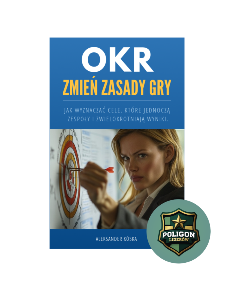 Więcej o Objective and Key Results w książce

Przez lata byłem przekonany, że moja wartość jako menedżera polega na posiadaniu odpowiedzi. Mój zespół przychodził z problemem, a ja mówiłem im, co mają robić. Czułem się potrzebny. Gdy w firmie pojawiły się OKR-y, ten świat się zawalił. Metodyka wymagała od zespołu autonomii i ambicji, a mój styl zarządzania uczył ich tylko posłuszeństwa. Stanąłem przed lustrem i zadałem sobie pytanie: jeśli nie jestem już od mówienia ludziom, co mają robić, to po co tu w ogóle jestem?